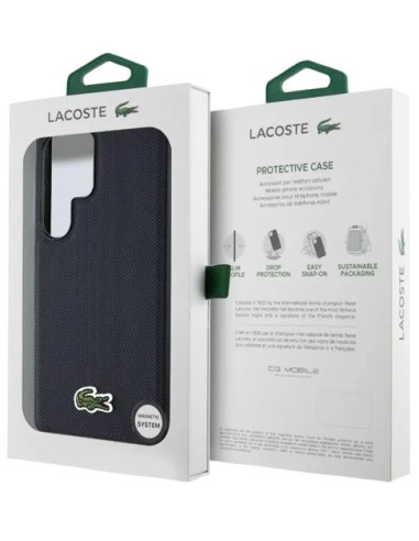 LACOSTE CARCASA MAGSAFE ICONIC LOGO SAMSUNG S25 ULTRA AZUL