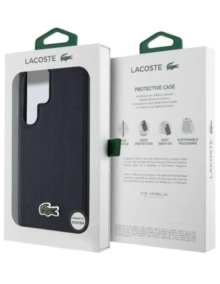 LACOSTE CARCASA MAGSAFE ICONIC LOGO SAMSUNG S25 ULTRA AZUL