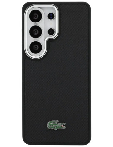 LACOSTE CARCASA MAGSAFE METAL LOGO SAMSUNG S26 ULTRA NEGRO