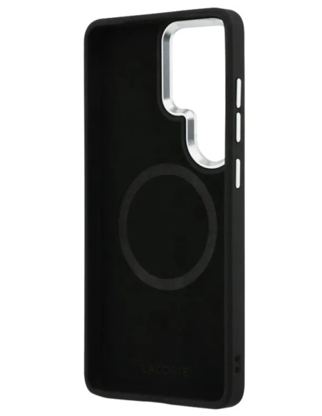 LACOSTE CARCASA MAGSAFE METAL LOGO SAMSUNG S26 ULTRA NEGRO