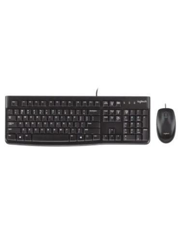 LOGITECH PACK TECLADO/RATÓN CON CABLE MK120
