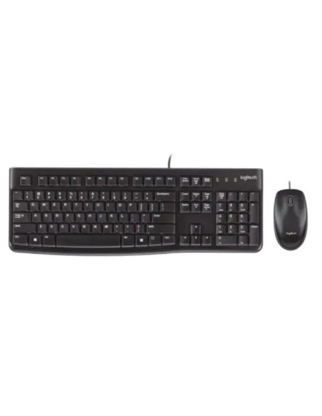 LOGITECH PACK TECLADO/RATÓN CON CABLE MK120