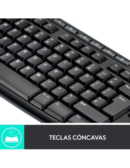 LOGITECH PACK TECLADO/RATÓN INALÁMBRICOS MK270