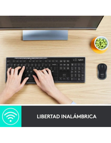 LOGITECH PACK TECLADO/RATÓN INALÁMBRICOS MK270