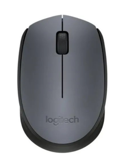 LOGITECH RATON INALÁMBRICO M170 1000 DPI GRIS