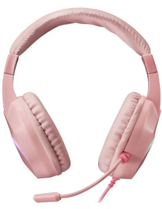 MARS GAMING AURICULARES RGB MH122 JACK ROSA 2