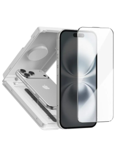 DEVIA CRISTAL TEMPLADO CON APLICADOR IPHONE 17