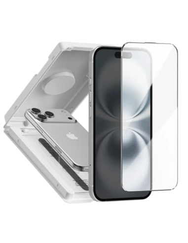 DEVIA CRISTAL TEMPLADO CON APLICADOR IPHONE 17
