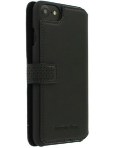 MERCEDES BENZ FUNDA TIPO LIBRO IPHONE 8/7/SE 2/SE NEGRO 2