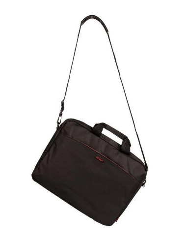 MONRAY MALETIN PORTÁTILES HASTA 15,6" NEGRO/ROJO