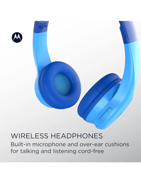 MOTOROLA AURICULARES INALÁMBRICOS KIDS AZUL