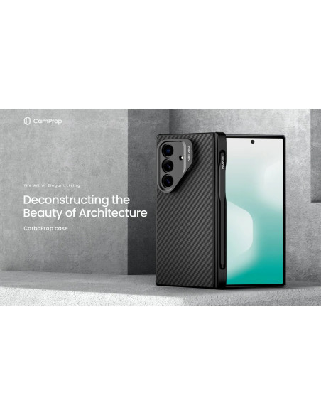 NILLKIN CARCASA MAGNÉTICA CARBONO / RANURA LÁPIZ SAMSUNG GALAXY Z FOLD 7