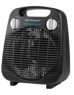 ORBEGOZO CALEFACTOR REGULABLE (CALOR/FRÍO) 2000W NEGRO