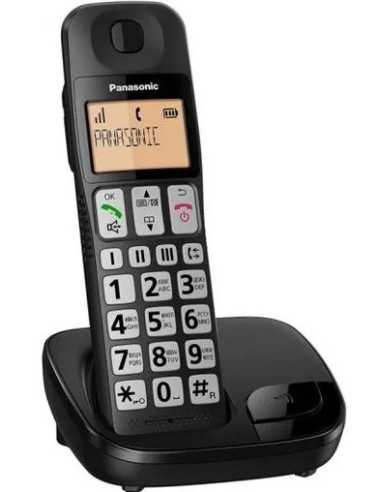 PANASONIC TELÉFONO INALÁMBRICO KXTG310N TECLAS GRANDES NEGRO