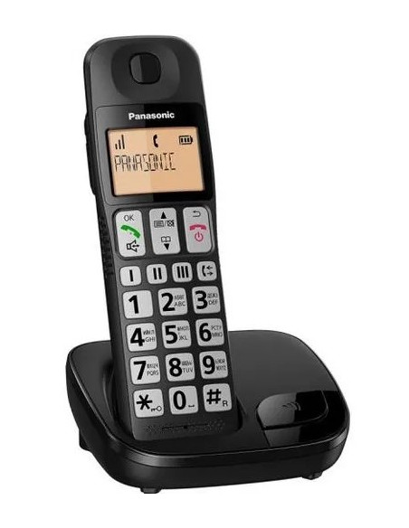 PANASONIC TELÉFONO INALÁMBRICO KXTG310N TECLAS GRANDES NEGRO