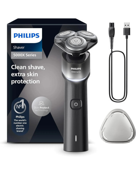 PHILIPS AFEITADORA 360º WET&DRY X5004 RECARGABLE