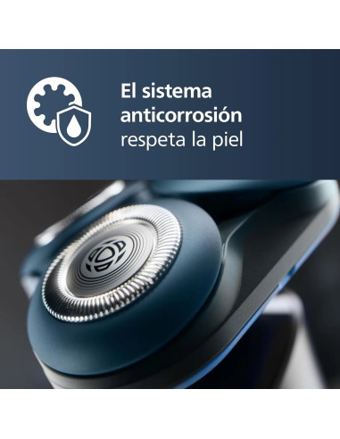 PHILIPS AFEITADORA 360º WET&DRY X5004 RECARGABLE