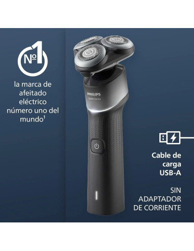 PHILIPS AFEITADORA 360º WET&DRY X5004 RECARGABLE