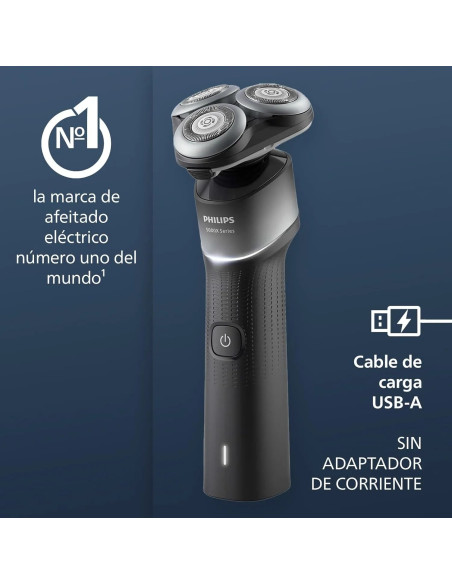 PHILIPS AFEITADORA 360º WET&DRY X5004 RECARGABLE