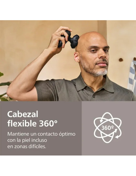PHILIPS AFEITADORA DE CABEZA SHAVER PRO 360°/BATERÍA