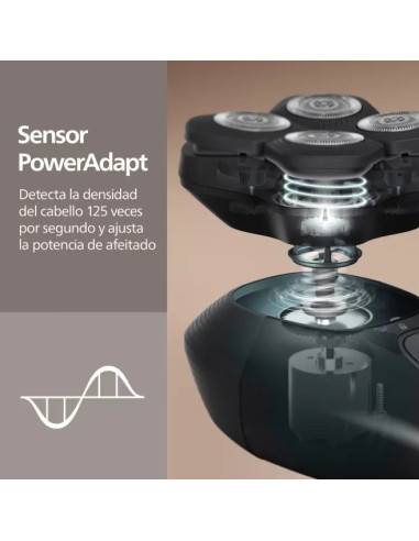 PHILIPS AFEITADORA DE CABEZA SHAVER PRO 360°/BATERÍA