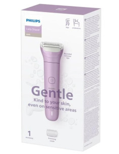 PHILIPS AFEITADORA FEMENINA WET&DRY ROSA 2