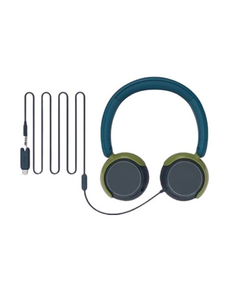 PHILIPS AURICULARES KIDS JACK/USBc AZUL/VERDE