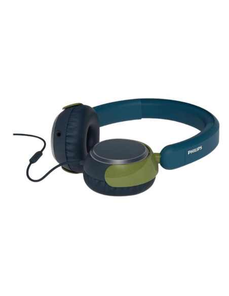 PHILIPS AURICULARES KIDS JACK/USBc AZUL/VERDE