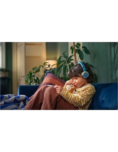 PHILIPS AURICULARES KIDS JACK/USBc AZUL/VERDE
