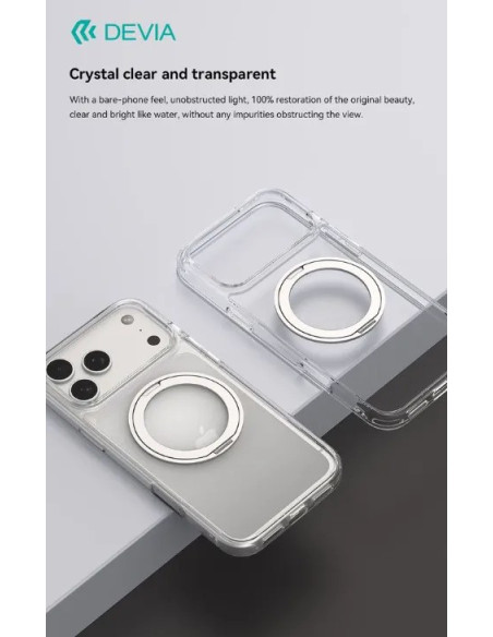 DEVIA CARCASA MAGNETIC SOPORTE IPHONE 18 PRO/17 PRO