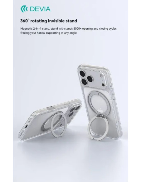DEVIA CARCASA MAGNETIC SOPORTE IPHONE 18 PRO/17 PRO