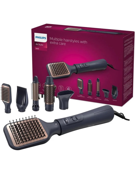 PHILIPS MOLDEADOR DE PELO / 5 ACCESORIOS