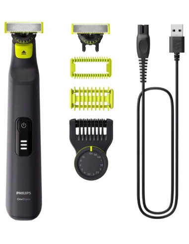 PHILIPS MULTIGROOM ONEBLADE PRO 360º/ 4 ACCESORIOS/ QP6542/15