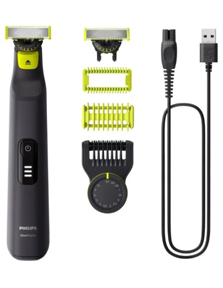 PHILIPS MULTIGROOM ONEBLADE PRO 360º/ 4 ACCESORIOS/ QP6542/15
