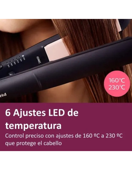PHILIPS PLANCHA DE PELO BHS378/00 NEGRO