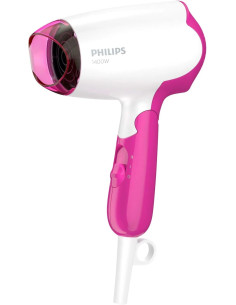 PHILIPS SECADOR DE PELO PLEGABLE/ BHD003/1400W/ ROSA
