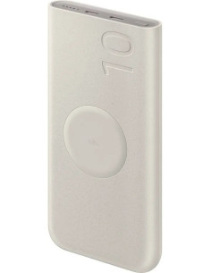 SAMSUNG BATERIA AUXILIAR INALÁMBRICA 10000mAh PD 25W BEIGE