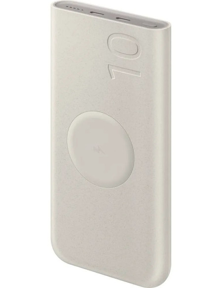 SAMSUNG BATERIA AUXILIAR INALÁMBRICA 10000mAh PD 25W BEIGE