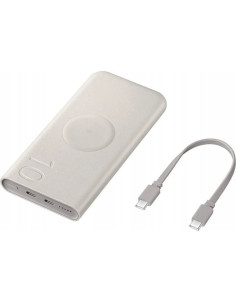 SAMSUNG BATERIA AUXILIAR INALÁMBRICA 10000mAh PD 25W BEIGE 2