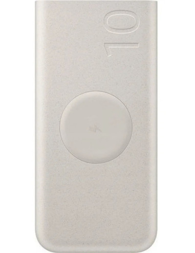 SAMSUNG BATERIA AUXILIAR INALÁMBRICA 10000mAh PD 25W BEIGE