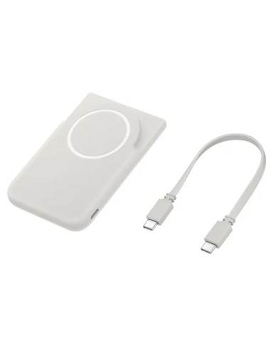SAMSUNG BATERIA AUXILIAR MAGNÉTICA CON STAND 5000mAh Qi2 15W GRIS