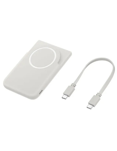 SAMSUNG BATERIA AUXILIAR MAGNÉTICA CON STAND 5000mAh Qi2 15W GRIS