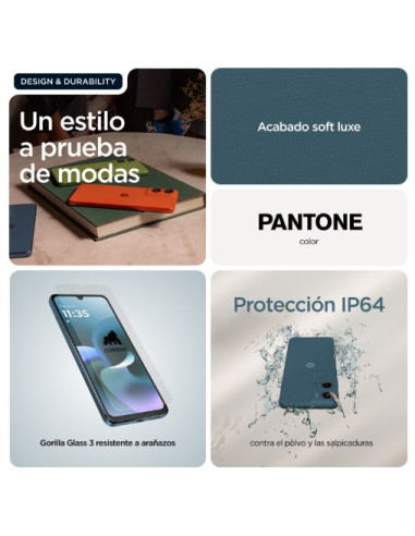 SMARTPHONE MOTOROLA MOTO G06 4G 4GB/ 256GB/ 6.88"/ AZUL CELESTE