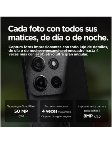 SMARTPHONE MOTOROLA MOTO G15 4G 8GB/ 512GB/ 6.72"/ GRIS