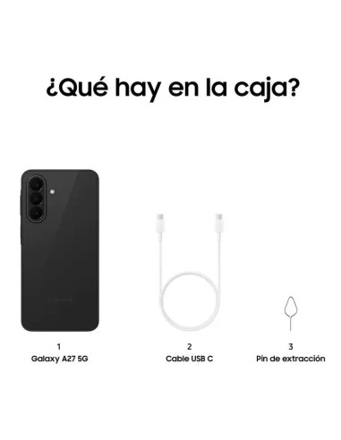SMARTPHONE SAMSUNG GALAXY A27 5G 6GB/ 128GB/ 6.5"/ NEGRO