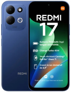 SMARTPHONE XIAOMI REDMI 17 4GB/ 128GB/ 6.9"/AZUL