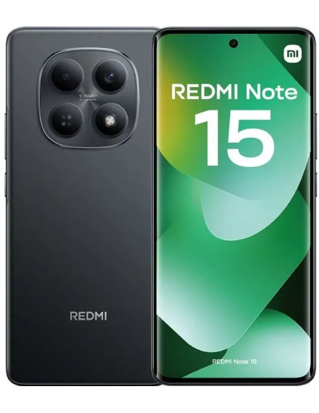 SMARTPHONE XIAOMI REDMI NOTE 15 8GB/ 256GB/ 6.77"/ NEGRO