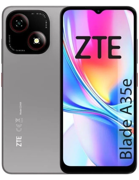 SMARTPHONE ZTE BLADE A35E 2GB/ 64GB/ 6.52"/ GRIS OSCURO