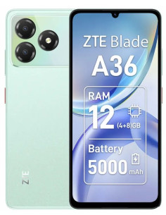 SMARTPHONE ZTE BLADE A36 4GB/ 64GB/ 6.75"/ VERDE