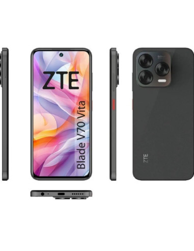 SMARTPHONE ZTE BLADE V70 VITA 8GB/ 256GB/ 6.7"/ GRIS OSCURO